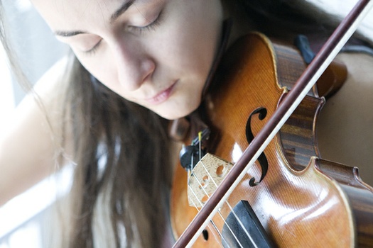 Lia Petrova, Violine © Sonja Werner Fotografie