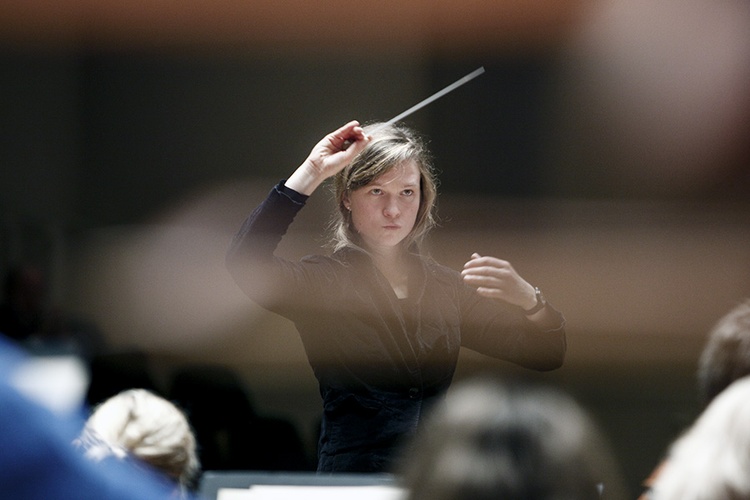 Mirga Gražinytė-Tyla, Dirigentin © Sonja Werner Fotografie